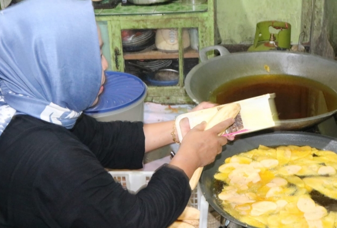 Keripik Pisang, Olahan Makanan Khas Inhil