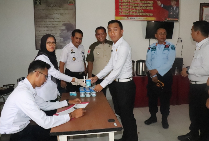 Kemenkumham Riau Kembali Geledah Blok Hunian WBP Lapas Pasir Pangaraian