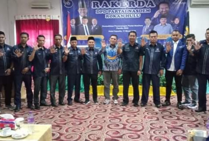 Rakerda Ke-IV, Nasdem Rohul Targetkan 7 Kursi