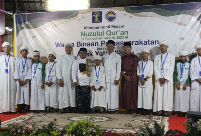 Lapas Bagansiapiapi Peringati Malam Nuzulul Qur'an Bersama Warga Binaan dan Anak Yatim 