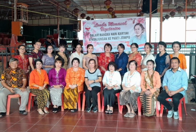 Peringati Hari Kartini, Wanita Budhis Tembilahan Gelar Lomba Memasak Vegetarian