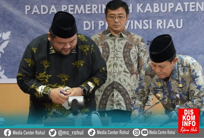 Bupati Sukiman Terima LHP LKPD 2022, Pemkab Rohul Kembali Raih Opini WTP dari BPK RI 7 Kali Berturut-Turut