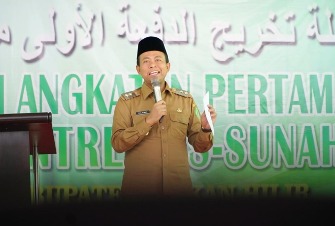 Wabup Rohil Hadiri Wisuda Perdana Ponpes AS Sunnah