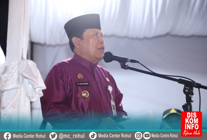 Pemkab Rohul Gelar Pawai Takbiran Idul Adha 1444 H