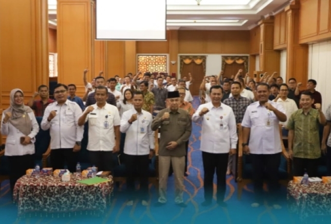 Wabup Rohul Launching Aplikasi Aladin, Mudahkan Pengusaha Mengurus Izin Perkebunannya