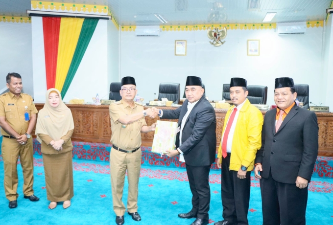 Sidang Paripurna RPP APBD Kabupaten Kampar Anggaran 2022