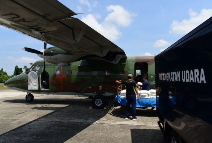 TNI AU Siapkan Pesawat Lakukan TMC dan Pendinginan Karhutla