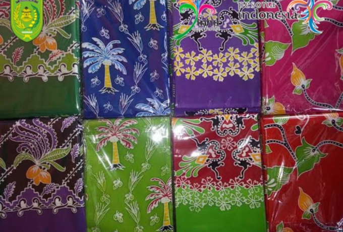 Berikut Motif-motif Kain Batik dari Kabupaten Inhil, Yuk Lihat