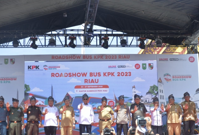 KPK Buka Roadshow Tahun 2023 di Pekanbaru