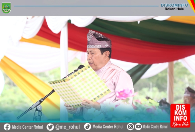 Bupati Sukiman : Pembangunan Rokan Hulu secara Makro terus Mengalami Kemajuan