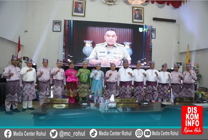 Rapat Paripurna DPRD Rokan Hulu Dalam Rangka HUT Rokan hulu ke 24 Tahun 2023