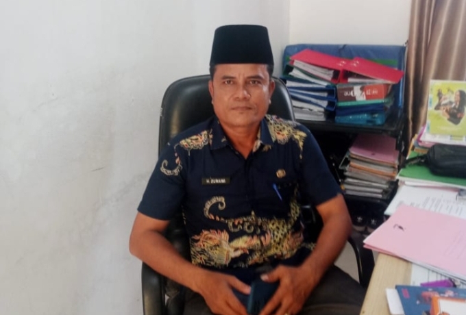 Dinas Sosial Rakor Dengan Bank Mandiri Rohil dan PT Pos Rohil