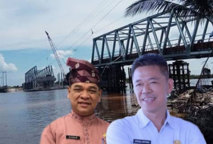 Pekan Depan, Bupati Resmikan Jembatan Air Hitam, Jadi Akses Pembuka Daerah Berbatasan Rohil dan Rohul