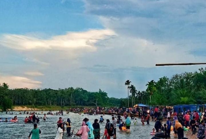 Sungai Gelombang Menjadi Destinasi Wisata Pilihan Keluarga Masyarakat Riau, Ini kata Kadisparbud Kampar