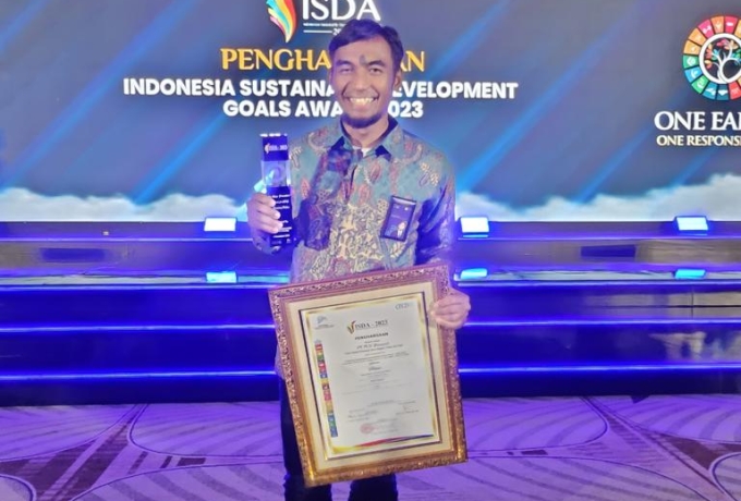 Sukses Bina UMK TJSL, PLN Raih Predikat Gold Pada Ajang ISDA 2023