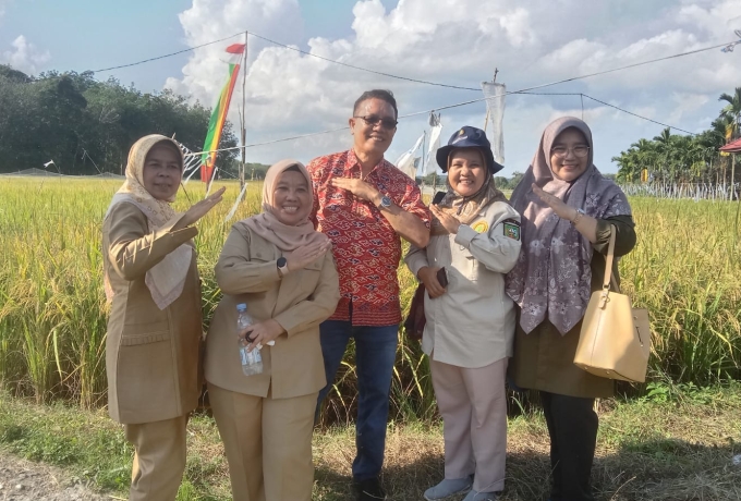 Panen Raya Padi Sawah Inovasi, Ini Harapan Kadis Pertanian Nur Ilahi Ali