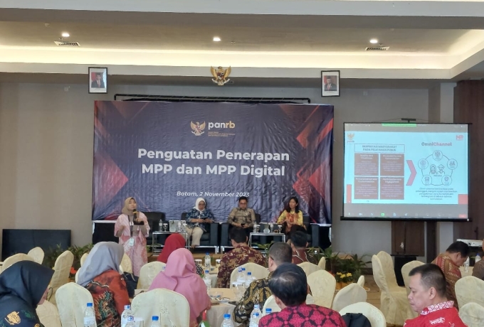 Kepala DPMPTSP Inhil Ikuti Sosialisasi MPP dan MPP Digital