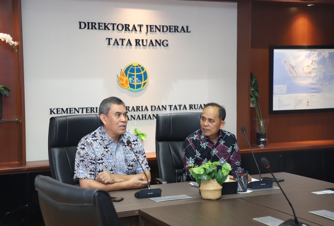 Percepat Investasi, Pj Bupati Inhil Herman koordinasi ke Kementerian Agraria dan Tata Ruang/BPN