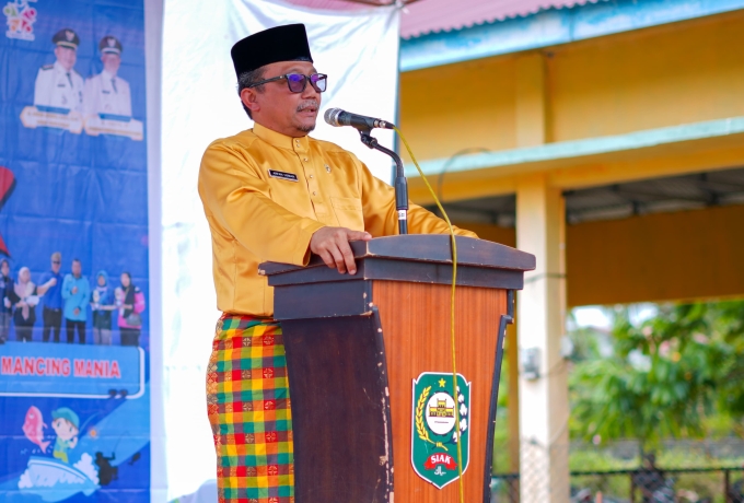 Buka Festival Gasing Arfan Usman Sebut Pertahankan Khazanah Melayu Agar Tak Punah