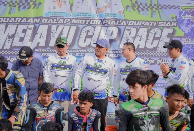 Kota Siak Awali Event Melayu Cup Race 2024 Regional Sumatera