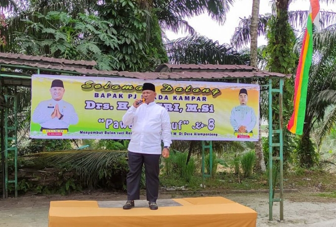 Sekda Yusri Lepas Pawai Sambut Bulan Suci Ramadhan