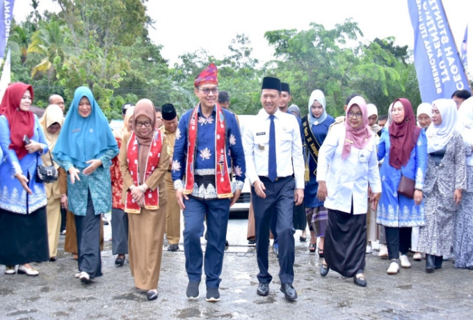 Dinkes Kampar Buka Pelayanan Pada Gebyar AKS Tingkat Provinsi Riau 