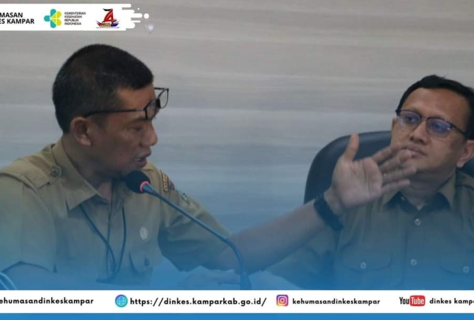 Dinkes Kampar Lakukan Sosialisasi dan Teknis Pengisian RUP dan RAK Tahun 2024