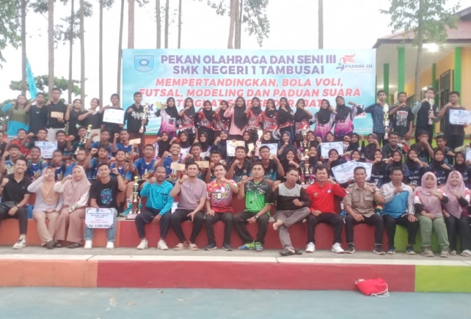 SMPN 7 Tambusai Kembali Juara Porsi III Tahun 2024 SMKN 1 Tambusai Tingkat SLTP Se Rohul