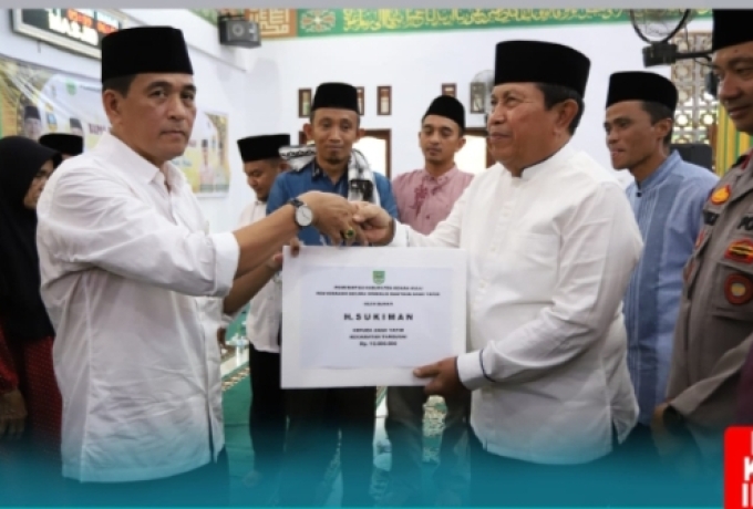 Safari Ramadhan, Bupati Rohul Sambangi Kecamatan Tambusai