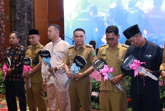 Rakor Pemda dan Pemdes se-Riau, laporan Angka Stunting Siak 2023 Turun 11,6 Persen