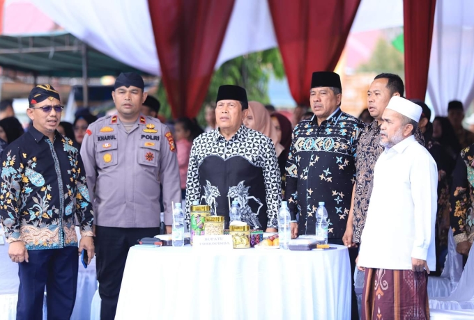 Milad IKJR ke-18 H.Sukiman Ketua DPP IKJR kunjungi Kecamatan Sabak auh