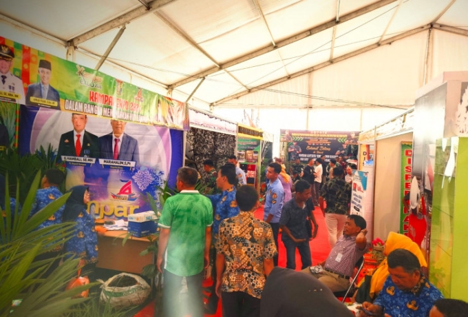 Jelang Pembukaan, Kampar Expo 2024 Ramai dikunjungi masyarakat