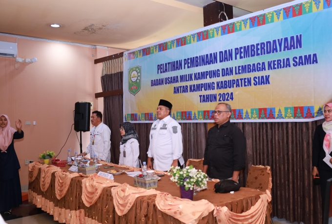 Buka Pelatihan Badan Usaha Kampung, ini Pesan Bupati Alfedri