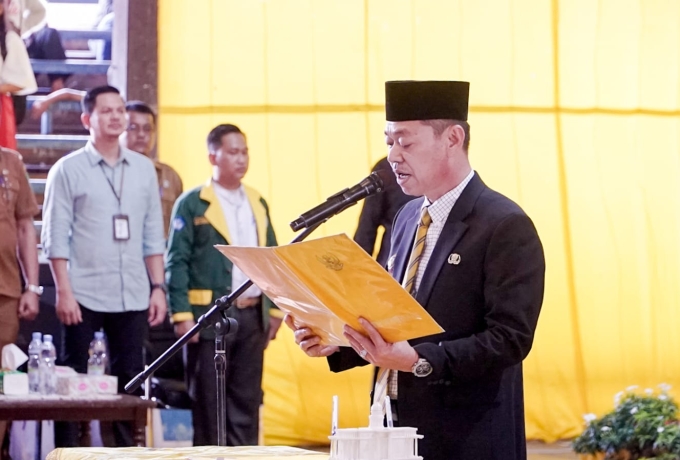 Bupati Rohil Serahkan 766 SK Pengangkatan PPPK Formasi Tahun 2023