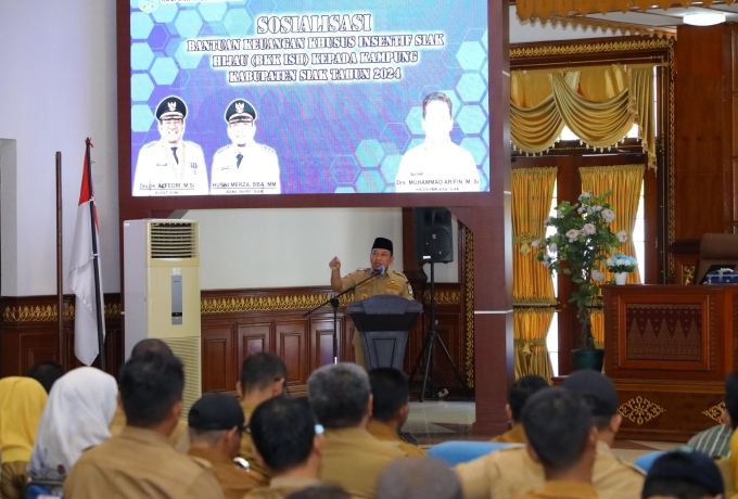 Pemkab Siak Tingkatkan Skema Insentif Kampung Berkinerja Terbaik