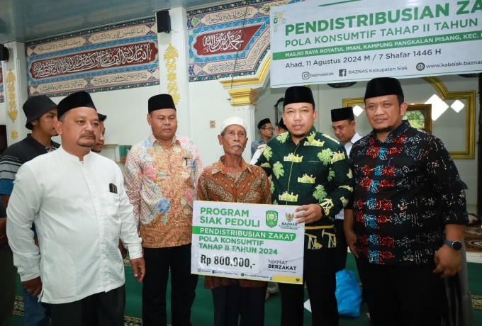 Distribusi Zakat Konsumtif Tahap II di Kecamatan Gasib: 436 Mustahik Terima Bantuan