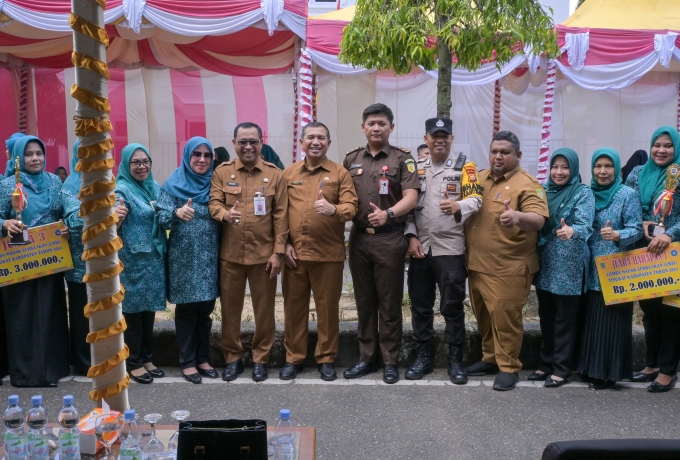 Dinas Perikanan Bersama TP PKK Rohil Selenggarakan Lomba Masak Serba Ikan