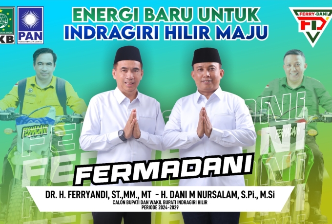 Hasil Polingkita, Ferryandi-Dani Pilihan Utama Masyarakat Inhil