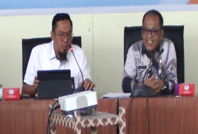 DPMPTSP Kabupaten Kampar Laksanakan Rapat Evaluasi MPP