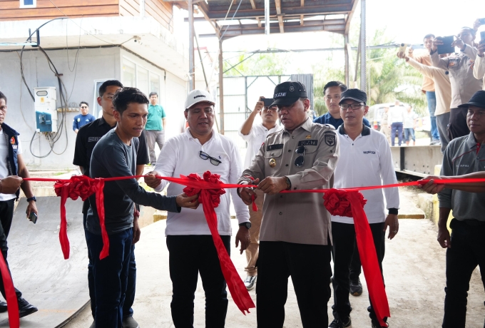 Peresmian Pabrik Kelapa Sawit AMH, Bupati Kuansing Sebut Dampak ekonomi dan Lapangan Pekerjaan Masyarakat