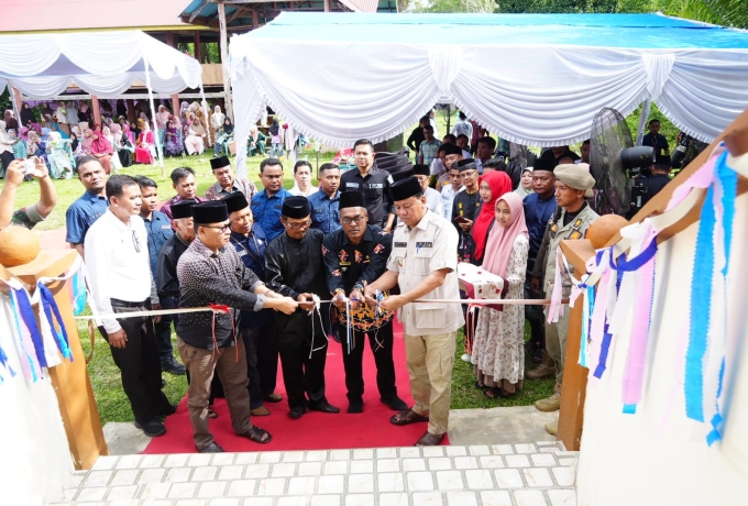 Peresmian Balai Adat Simandolak, Bupati Kuansing Perjuangkan Perda Kelembagaan Adat