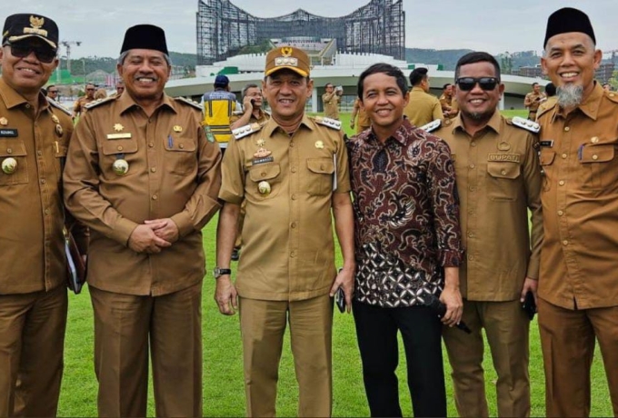 Pj Bupati Kampar Hambali Hadiri Rakor Bersama Presiden RI di IKN Kaltim