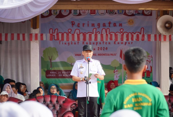 Pj. Bupati Kampar ; Pemkab Kampar Komit Terhadap Perlindungan dan Pemenuhan Hak-hak Anak