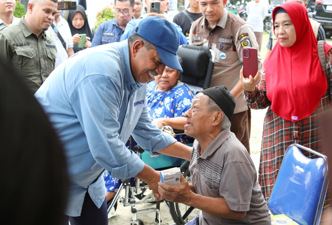 Siak Melesat di Kampung Sialang Palas, Masyarakat Ramai Periksa Kesehatan