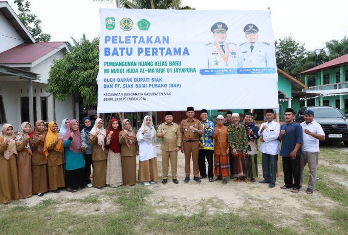 Ranadi Bersyukur dengan Pembangunan Ruangan Kelas, Nantinya Para Santri Belajar Nyaman