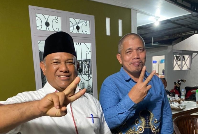 Jamu Datuk Yusri Makan Malam, Ini Alasan Bang Ucok Regar Dukung Yusri-Rinto