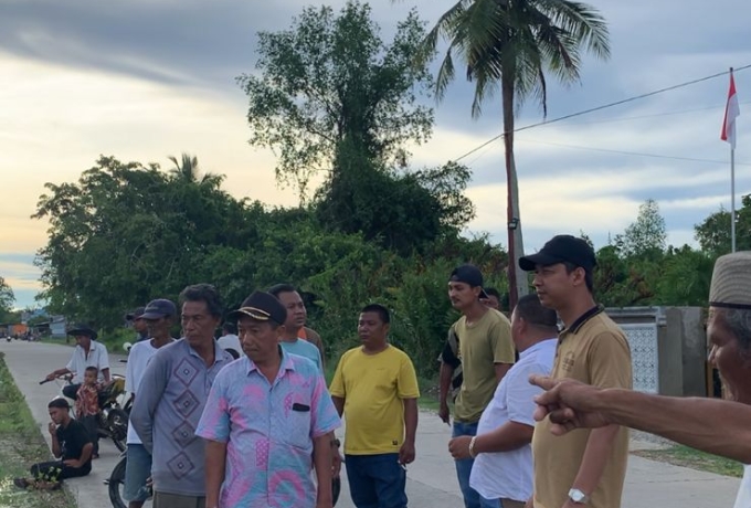 Legislator Rohil M. Hotib Tinjau Lokasi Banjir di Bagansiapiapi