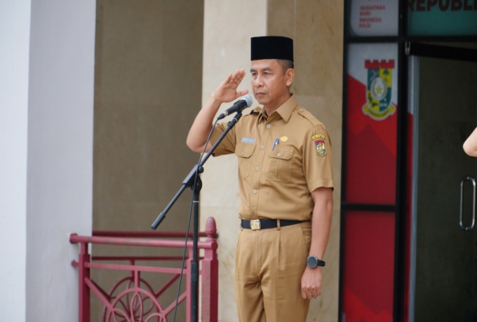 Pj Sekda Kampar Ajak ASN, THL Untuk Menjunjung Tinggi Nilai Baik