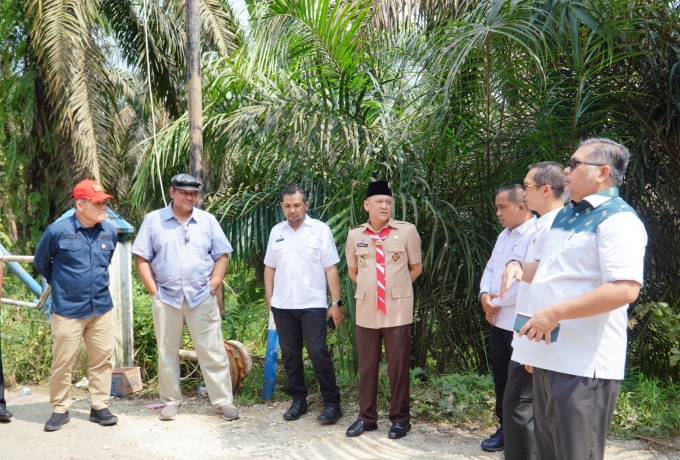 Pj Bupati Kampar Tinjau Langsung Lokasi Tragedi Maut di Siabu