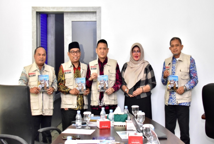 Pj Bupati Kampar Terima Kepala BPMP Provinsi Riau